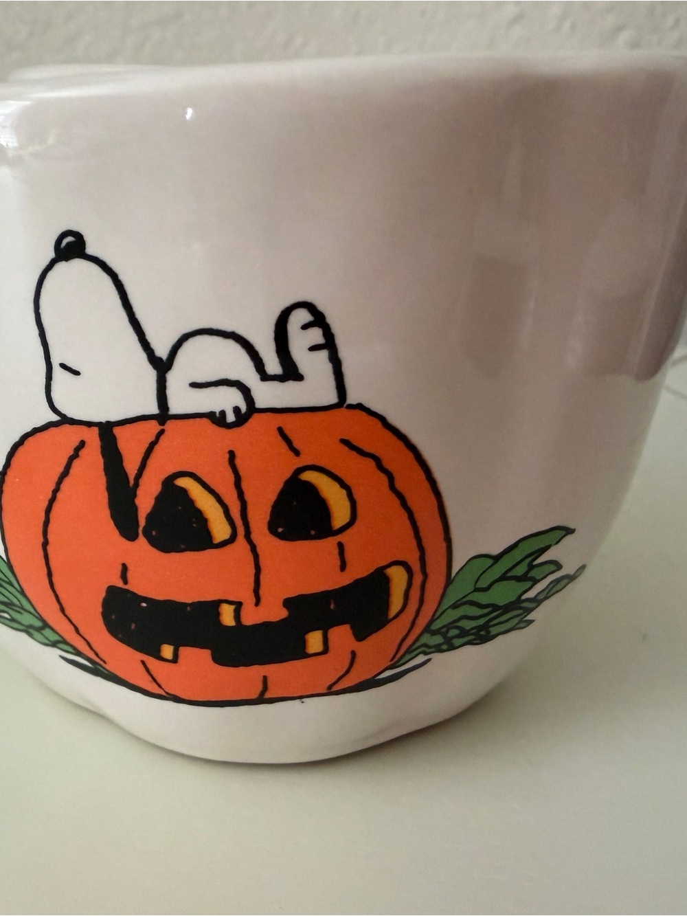 Rae Dunn x Peanuts Snoopy Halloween Ceramic Measuring Cups – Set of 4 – NEW